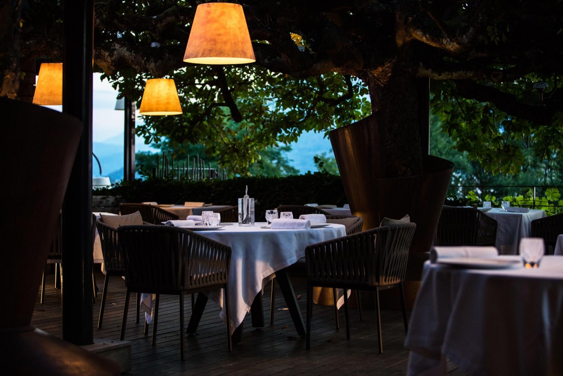 La terrasse du restaurant © M. Cellard