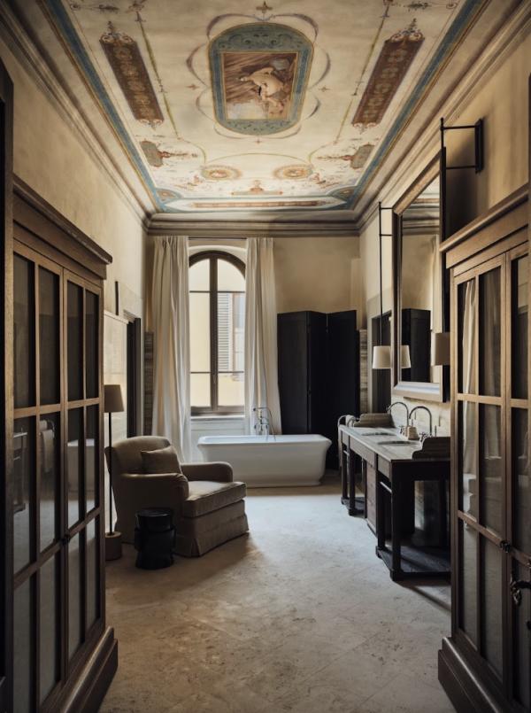 L'un des appartements de La Réserve Firenze © La Réserve Firenze