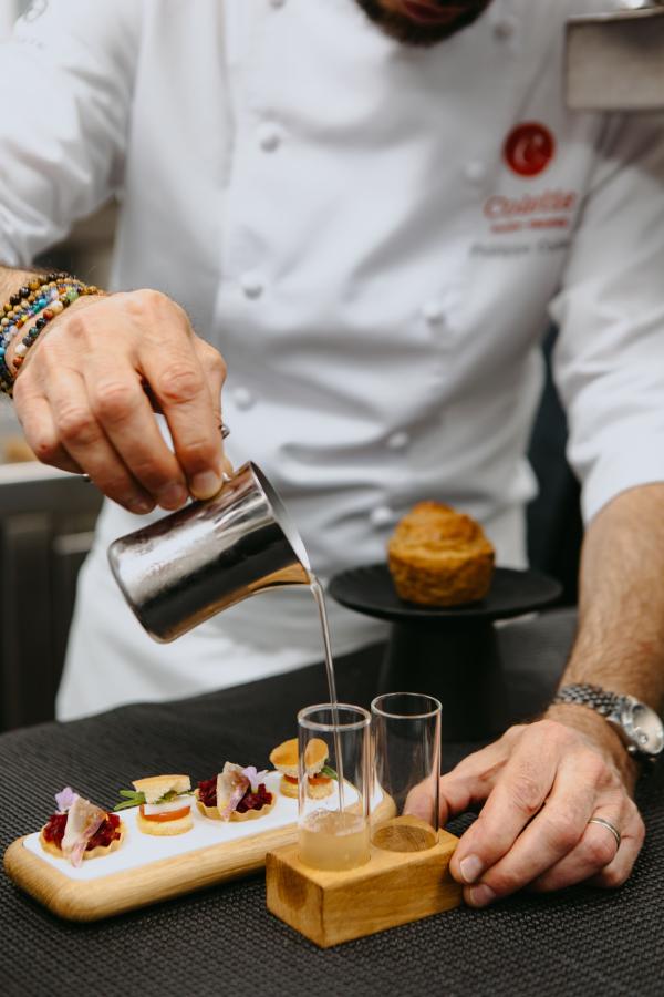 Le restaurant de l'Hôtel Sezz © DR