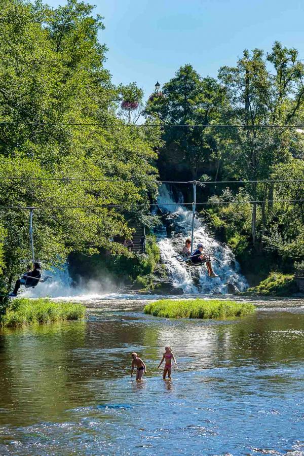 Baignade à Coo © Stavelot Tourisme